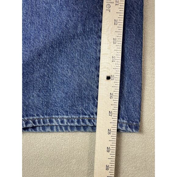 Sun Deh Jeans Womens 0 Blue‎ Wide Leg High Rise Relaxed Fit City 90s Denim - Picture 7 of 13